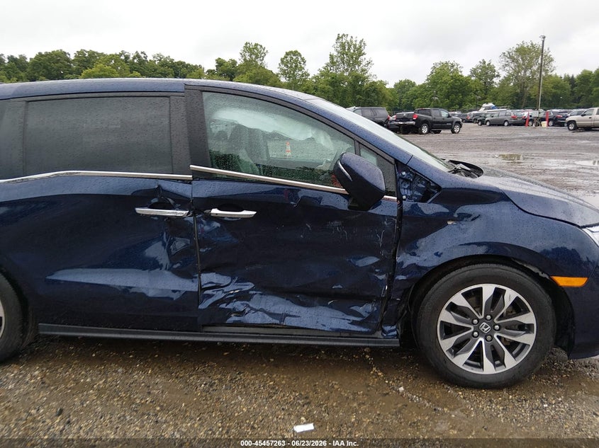 2021 Honda Odyssey VIN 5FNRL6H76MB037600 IAAI salvage auction — SIDE, Salvage (Idaho), sold $4,850 on 2026-07-10 (photo 6)