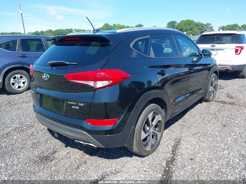 2016 Hyundai Tucson VIN KM8J3CA23GU047437 IAAI salvage auction — NORMAL WEAR, Repossession Paperwork (South Carolina), sold $2,650 on 2026-07-14 (photo 4)