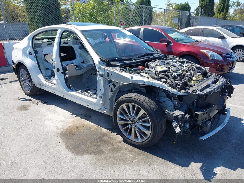 2020 Infiniti Q50 VIN JN1EV7AP4LM208362 IAAI salvage auction — THEFT, Salvage Title, sold $425 on 2026-07-29 (photo 1)