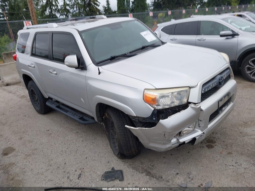 2013 Toyota 4runner VIN JTEBU5JRXD5119041 IAAI salvage auction — LEFT REAR, Bill Of Sale (Washington), sold $5,500 on 2026-07-29 (photo 1)