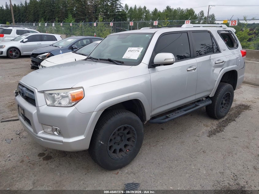 2013 Toyota 4runner VIN JTEBU5JRXD5119041 IAAI salvage auction — LEFT REAR, Bill Of Sale (Washington), sold $5,500 on 2026-07-29 (photo 2)