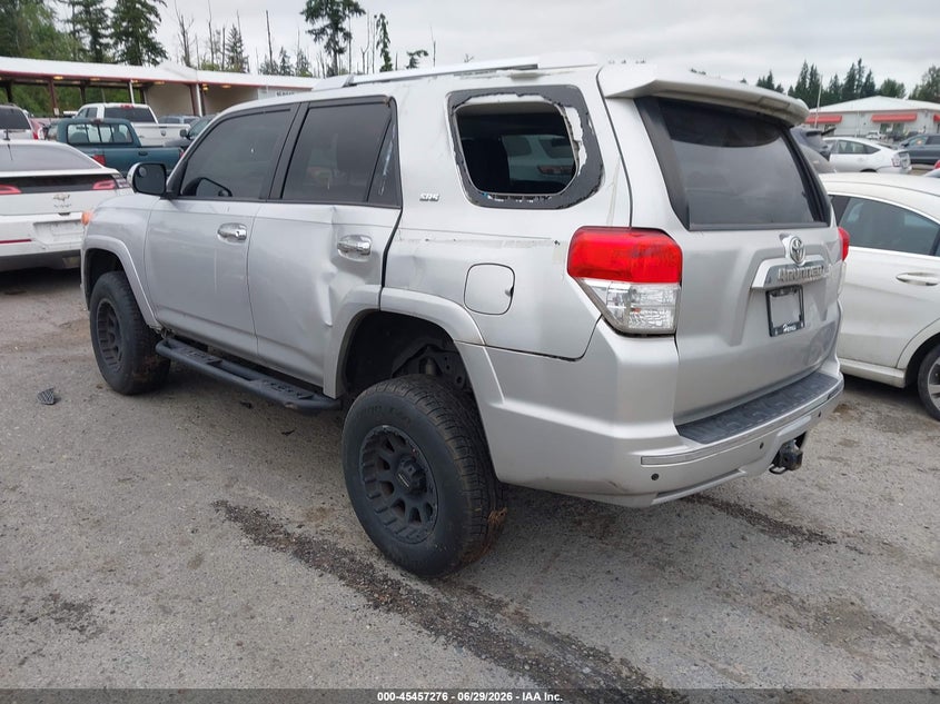 2013 Toyota 4runner VIN JTEBU5JRXD5119041 IAAI salvage auction — LEFT REAR, Bill Of Sale (Washington), sold $5,500 on 2026-07-29 (photo 3)