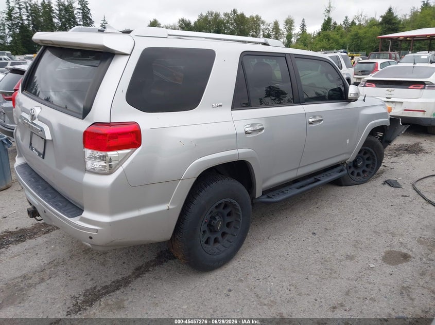 2013 Toyota 4runner VIN JTEBU5JRXD5119041 IAAI salvage auction — LEFT REAR, Bill Of Sale (Washington), sold $5,500 on 2026-07-29 (photo 4)