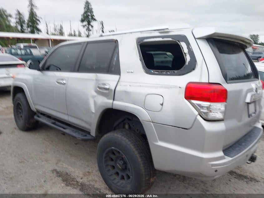 2013 Toyota 4runner VIN JTEBU5JRXD5119041 IAAI salvage auction — LEFT REAR, Bill Of Sale (Washington), sold $5,500 on 2026-07-29 (photo 6)
