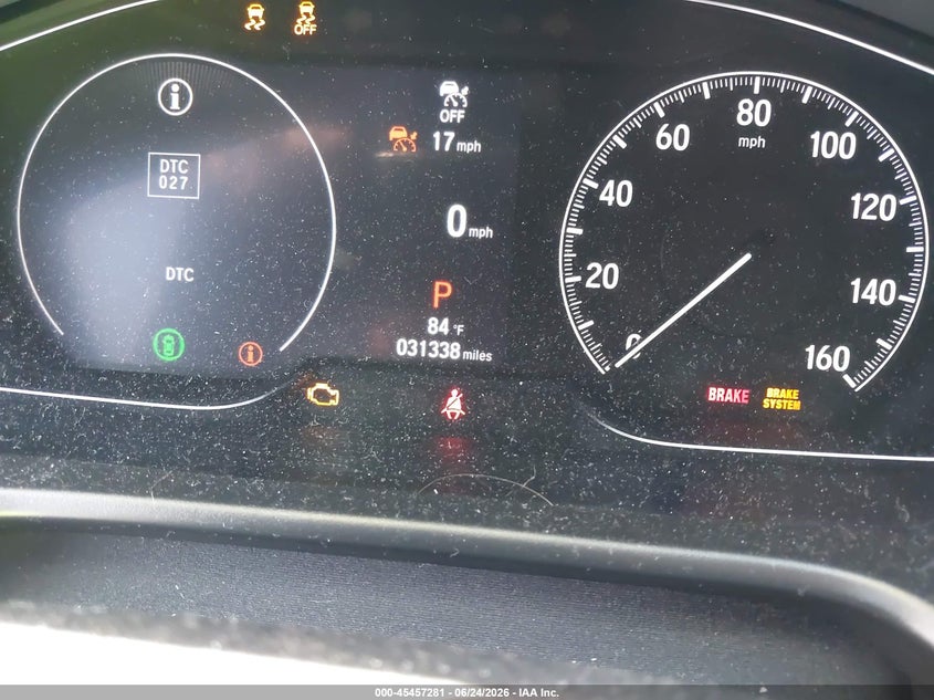 2022 Honda Accord VIN 1HGCV2F38NA018311 IAAI salvage auction — FRONT END, Salvage (Idaho), sold $16,125 on 2026-07-29 (photo 7)