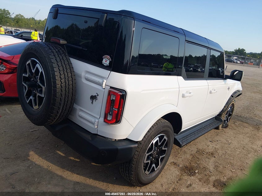 2025 Ford Bronco VIN 1FMDE8BH1SLA64520 IAAI salvage auction — FRONT END, Salvage (Tennessee), sold $20,800 on 2026-07-29 (photo 4)