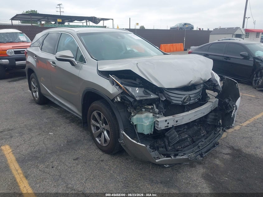 2018 Lexus Rx VIN JTJGZKCA8J2002859 IAAI salvage auction — FRONT END, Salvage Title, sold $6,300 on 2026-07-20 (photo 1)