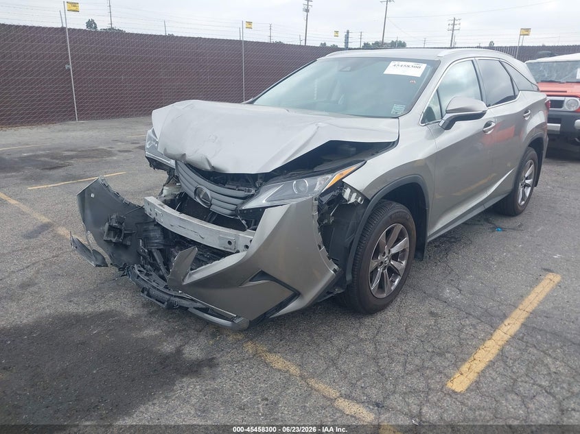 2018 Lexus Rx VIN JTJGZKCA8J2002859 IAAI salvage auction — FRONT END, Salvage Title, sold $6,300 on 2026-07-20 (photo 2)