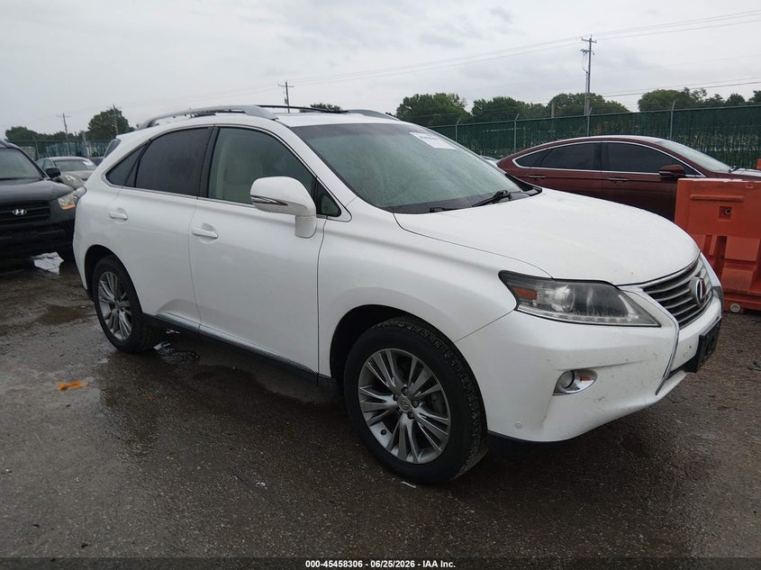 2013 Lexus Rx VIN 2T2BK1BA4DC212664 IAAI salvage auction — HAIL, Salvage (Kansas), sold $8,525 on 2026-07-31 (photo 1)