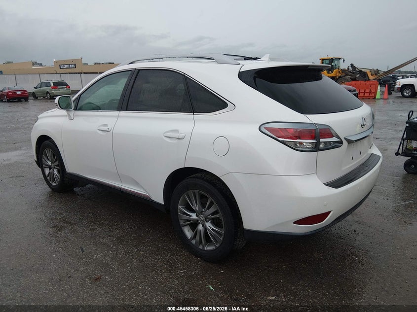 2013 Lexus Rx VIN 2T2BK1BA4DC212664 IAAI salvage auction — HAIL, Salvage (Kansas), sold $8,525 on 2026-07-31 (photo 3)