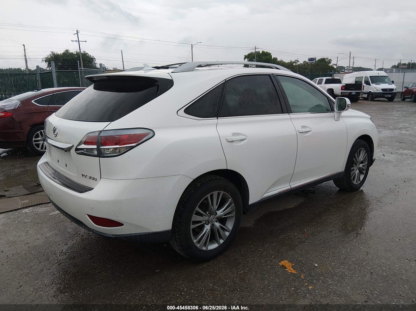 2013 Lexus Rx VIN 2T2BK1BA4DC212664 IAAI salvage auction — HAIL, Salvage (Kansas), sold $8,525 on 2026-07-31 (photo 4)