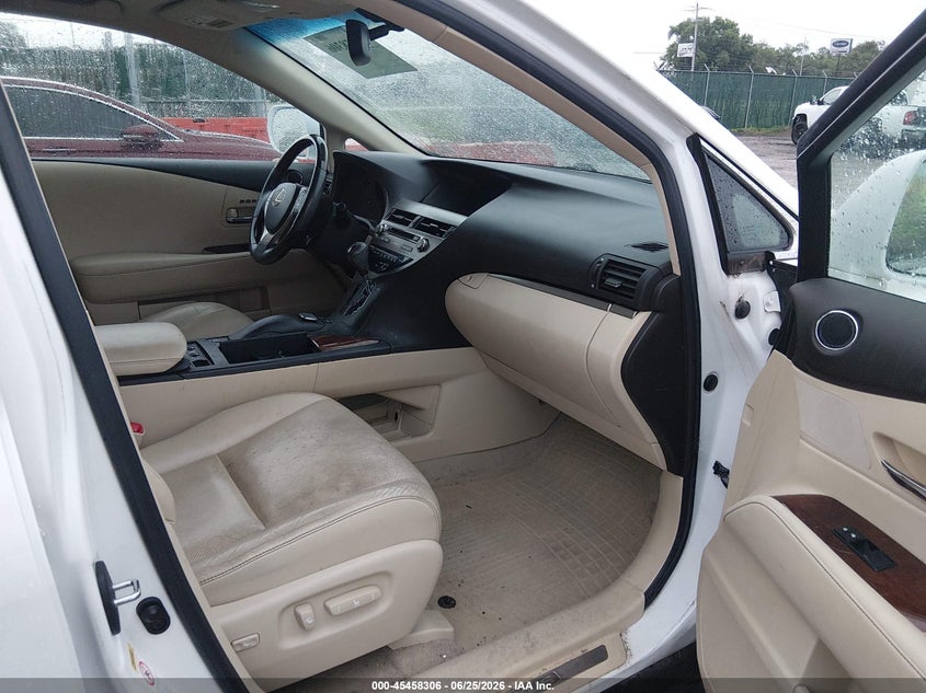 2013 Lexus Rx VIN 2T2BK1BA4DC212664 IAAI salvage auction — HAIL, Salvage (Kansas), sold $8,525 on 2026-07-31 (photo 5)