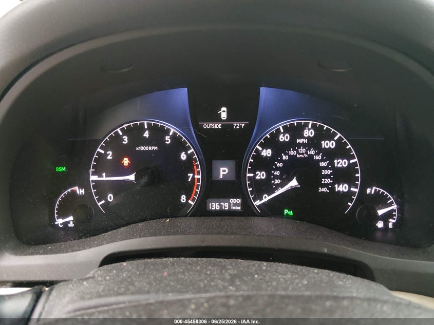 2013 Lexus Rx VIN 2T2BK1BA4DC212664 IAAI salvage auction — HAIL, Salvage (Kansas), sold $8,525 on 2026-07-31 (photo 7)
