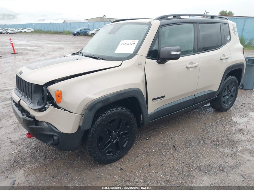 2017 Jeep VIN ZACCJBCB4HPF53050 IAAI salvage auction — FRONT END, Salvage (Montana), sold $2,975 on 2026-08-05 (photo 2)