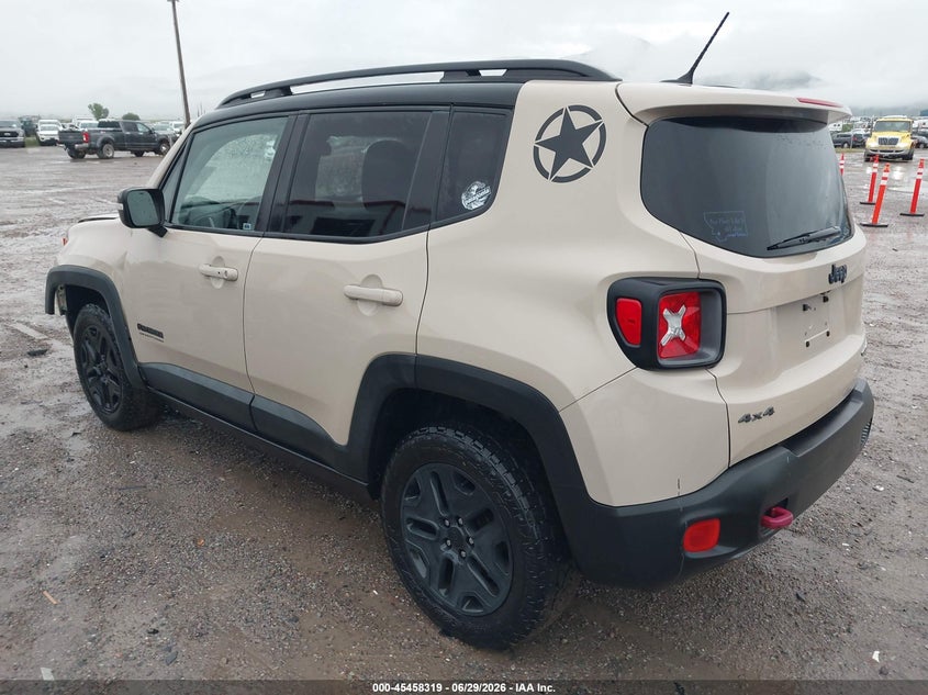 2017 Jeep VIN ZACCJBCB4HPF53050 IAAI salvage auction — FRONT END, Salvage (Montana), sold $2,975 on 2026-08-05 (photo 3)