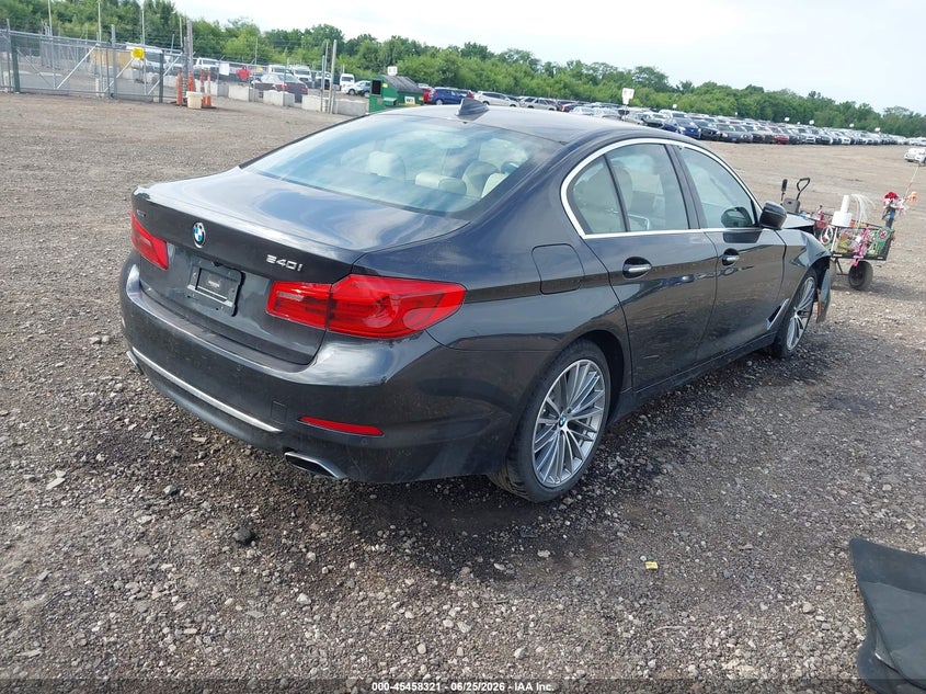 2018 BMW VIN WBAJE7C57JWA03997 IAAI salvage auction — RIGHT FRONT, Salvage (Ohio), sold $6,500 on 2026-07-29 (photo 4)