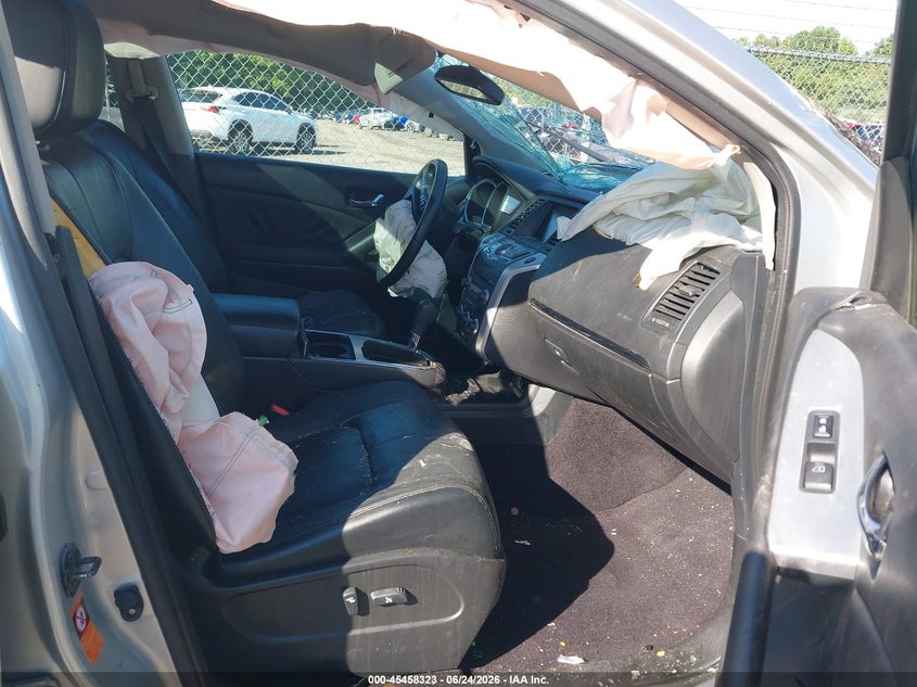 2009 Nissan Murano VIN JN8AZ18W69W204888 IAAI salvage auction — ROLLOVER, Clear (Virginia), sold $325 on 2026-07-30 (photo 5)