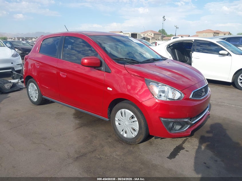 2020 Mitsubishi Mirage VIN ML32A3HJ0LH000920 IAAI salvage auction — LEFT REAR, Salvage (Arizona), sold $2,800 on 2026-07-14 (photo 1)