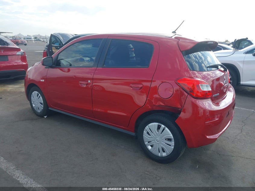 2020 Mitsubishi Mirage VIN ML32A3HJ0LH000920 IAAI salvage auction — LEFT REAR, Salvage (Arizona), sold $2,800 on 2026-07-14 (photo 6)