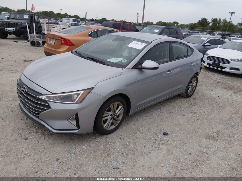 2020 Hyundai Elantra VIN KMHD84LF6LU975757 IAAI salvage auction — REAR END, Salvage (Illinois), sold $2,350 on 2026-07-28 (photo 2)