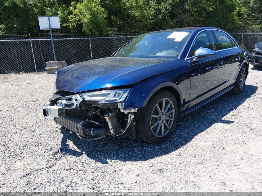 2019 Audi S4 VIN WAUC4AF41KA002111 IAAI salvage auction — FRONT END, Salvage (Ohio), sold $3,450 on 2026-07-28 (photo 2)