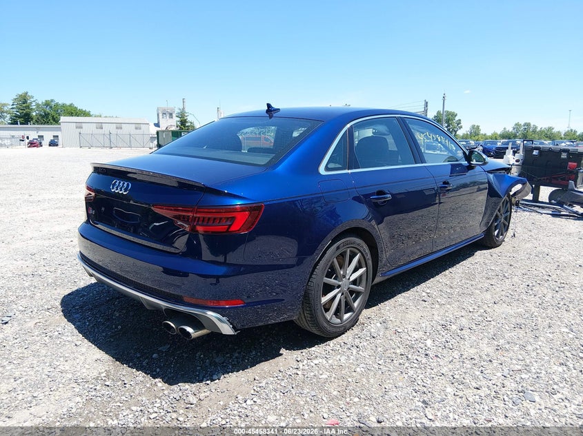 2019 Audi S4 VIN WAUC4AF41KA002111 IAAI salvage auction — FRONT END, Salvage (Ohio), sold $3,450 on 2026-07-28 (photo 4)