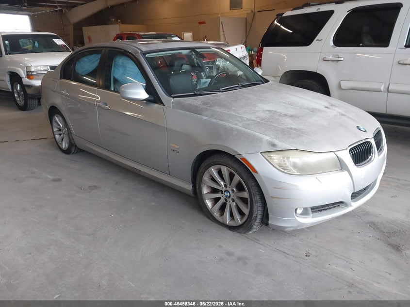 2011 BMW 3 series VIN WBAPK5C58BF125645 IAAI salvage auction — NORMAL WEAR, Clear (Tennessee), sold $450 on 2026-07-29 (photo 1)