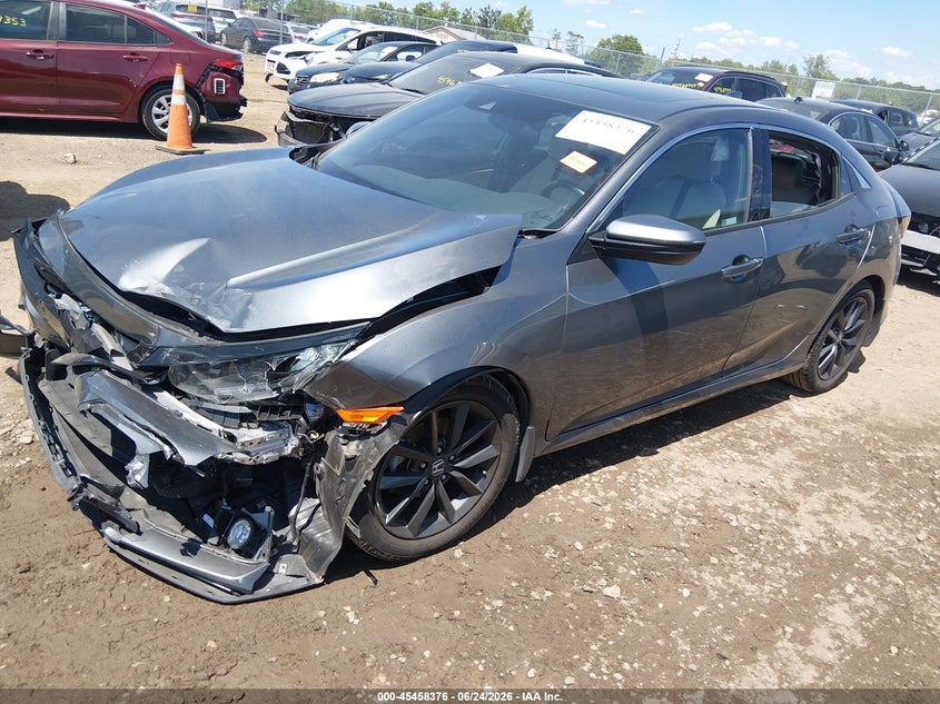 2021 Honda Civic VIN SHHFK7H6XMU202212 IAAI salvage auction — FRONT END, Salvage Title, sold $3,950 on 2026-07-23 (photo 2)