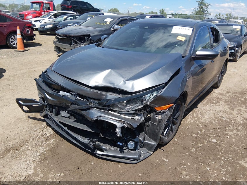 2021 Honda Civic VIN SHHFK7H6XMU202212 IAAI salvage auction — FRONT END, Salvage Title, sold $3,950 on 2026-07-23 (photo 6)