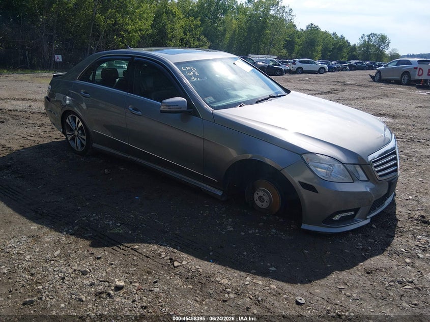 2011 Mercedes-benz E-class VIN WDDHF8HB3BA428251 IAAI salvage auction — LEFT SIDE, Clear (Massachusetts), sold $575 on 2026-07-08 (photo 1)