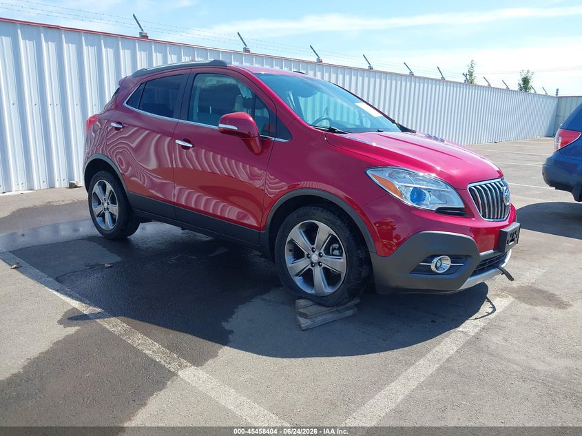 2014 Buick Encore VIN KL4CJBSB4EB615645 IAAI salvage auction — LEFT SIDE, Salvage (Oregon), sold $25 on 2026-09-11 (photo 1)