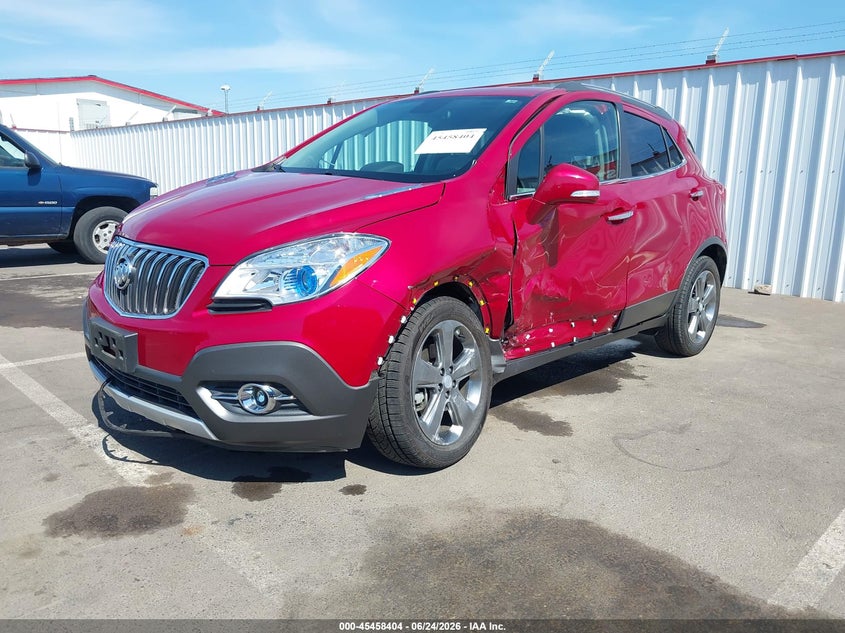 2014 Buick Encore VIN KL4CJBSB4EB615645 IAAI salvage auction — LEFT SIDE, Salvage (Oregon), sold $25 on 2026-09-11 (photo 2)