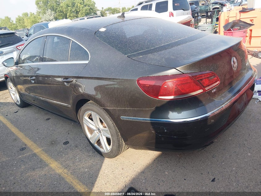 2013 Volkswagen Passat cc VIN WVWBN7AN4DE522328 IAAI salvage auction — HAIL, Clear (Colorado), sold $25 on 2026-07-28 (photo 3)
