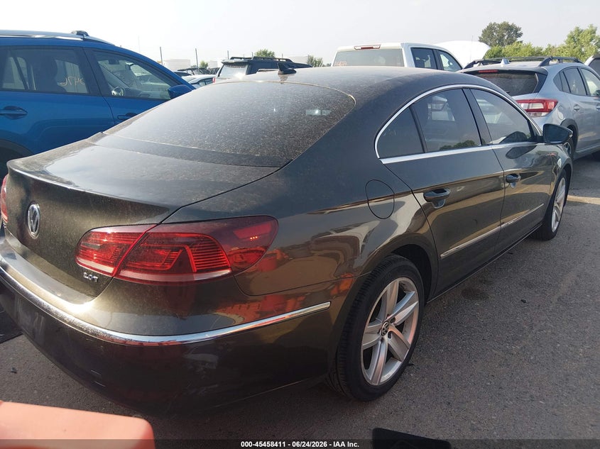 2013 Volkswagen Passat cc VIN WVWBN7AN4DE522328 IAAI salvage auction — HAIL, Clear (Colorado), sold $25 on 2026-07-28 (photo 4)