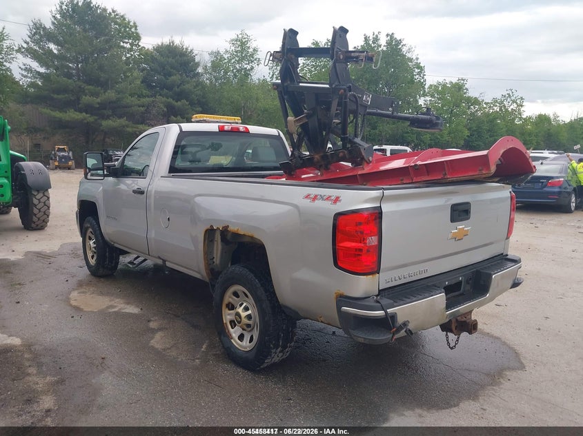 2017 Chevrolet Silverado VIN 1GC3KYCG6HZ314743 IAAI salvage auction — ALL OVER, SF97 (New Hampshire), sold $9,250 on 2026-07-31 (photo 3)