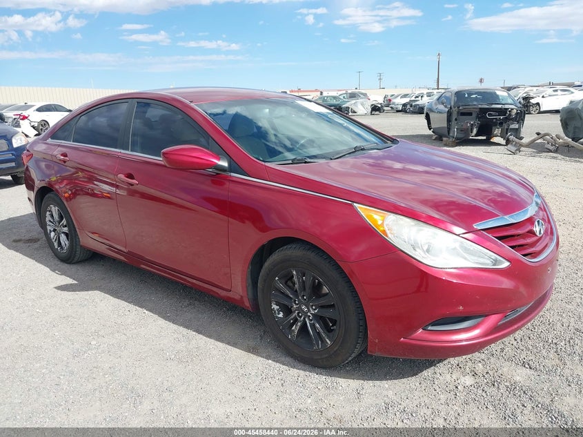 2012 Hyundai Sonata VIN 5NPEB4AC4CH368351 IAAI salvage auction — VANDALISM, Salvage (California), sold $500 on 2026-07-09 (photo 1)