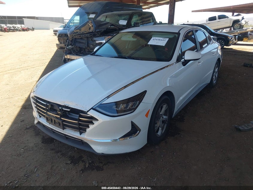 2020 Hyundai Sonata VIN 5NPEG4JA3LH014207 IAAI salvage auction — REAR END, Salvage (Arizona), sold $3,625 on 2026-07-14 (photo 2)