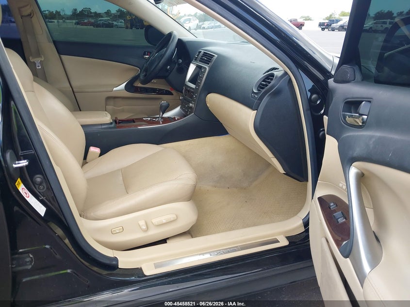2006 Lexus Is 350 VIN JTHBE262362005915 IAAI salvage auction — REAR END, Rebuildable (Florida), sold $2,800 on 2026-07-13 (photo 5)