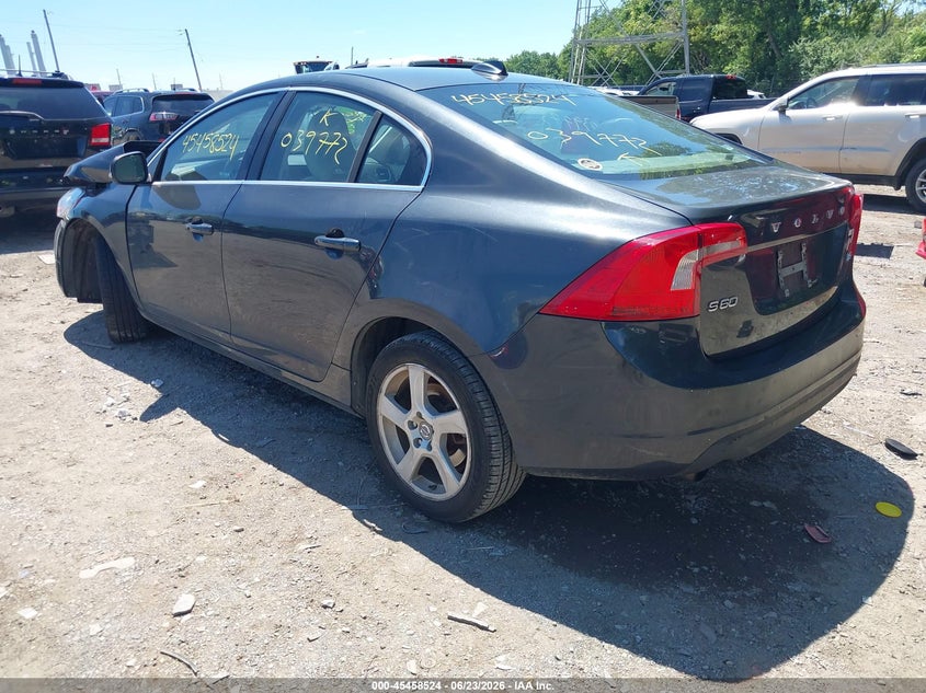 2012 Volvo S60 VIN YV1622FSXC2039772 IAAI salvage auction — FRONT END, Clear (Indiana), sold $25 on 2026-07-22 (photo 3)
