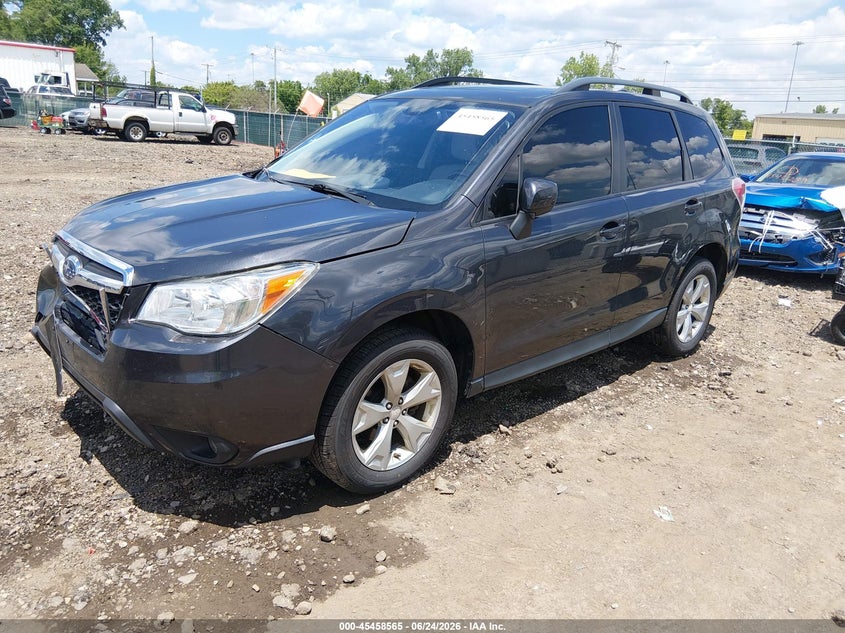 2016 Subaru Forester VIN JF2SJAFC8GH496028 IAAI salvage auction — FRONT END, Salvage (Ohio), sold $1,200 on 2026-07-22 (photo 2)