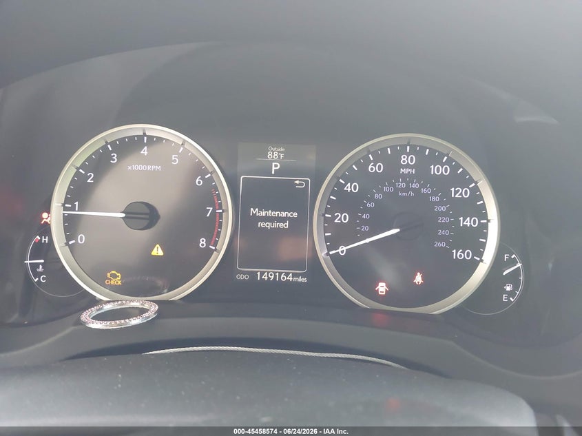 2014 Lexus Is VIN JTHBF1D29E5037467 IAAI salvage auction — REAR END, Salvage Title, sold $2,500 on 2026-07-29 (photo 7)