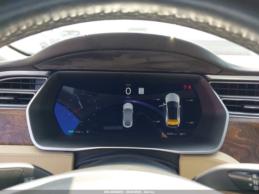 2017 Tesla Model s VIN 5YJSA1E11HF199571 IAAI salvage auction — LEFT REAR, Salvage (California), sold $7,500 on 2026-09-04 (photo 7)