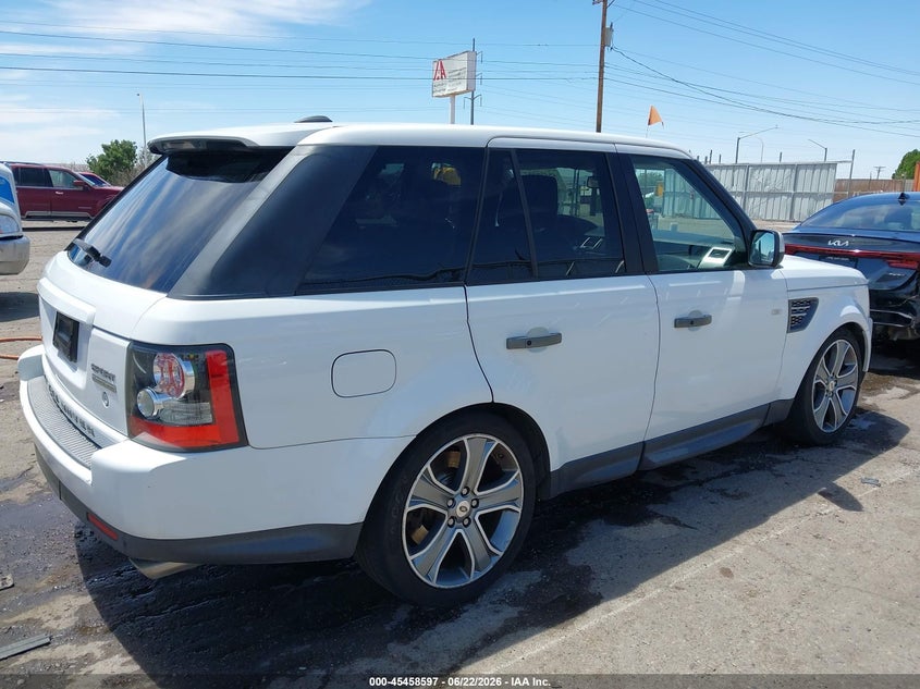 2011 Land rover Range rover sport VIN SALSH2E43BA713974 IAAI salvage auction — NORMAL WEAR, Clear (New Mexico), sold $550 on 2026-07-20 (photo 6)