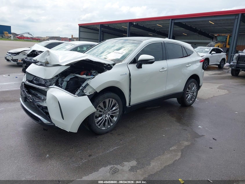 2021 Toyota Venza VIN JTEAAAAH8MJ024280 IAAI salvage auction — FRONT END, Salvage Title, sold $12,600 on 2026-07-30 (photo 2)