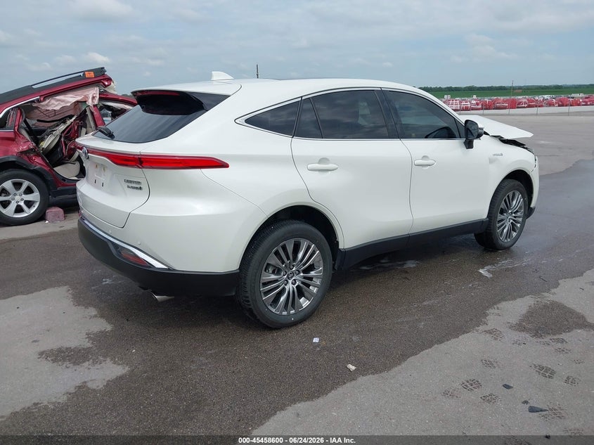 2021 Toyota Venza VIN JTEAAAAH8MJ024280 IAAI salvage auction — FRONT END, Salvage Title, sold $12,600 on 2026-07-30 (photo 4)