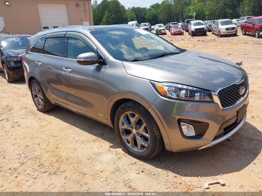2016 Kia Sorento VIN 5XYPKDA58GG004912 IAAI salvage auction — SIDE, Salvage (North Carolina), sold $2,500 on 2026-07-09 (photo 1)