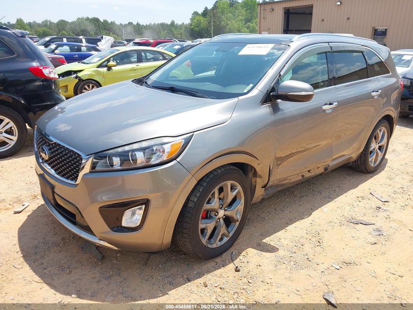 2016 Kia Sorento VIN 5XYPKDA58GG004912 IAAI salvage auction — SIDE, Salvage (North Carolina), sold $2,500 on 2026-07-09 (photo 2)