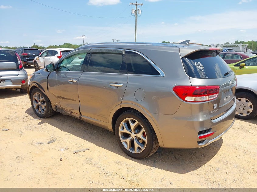 2016 Kia Sorento VIN 5XYPKDA58GG004912 IAAI salvage auction — SIDE, Salvage (North Carolina), sold $2,500 on 2026-07-09 (photo 3)