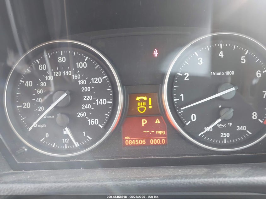 2013 BMW 3er VIN WBADW3C51DJ525588 IAAI salvage auction — FRONT END, Salvage (North Carolina), sold $3,400 on 2026-08-10 (photo 7)