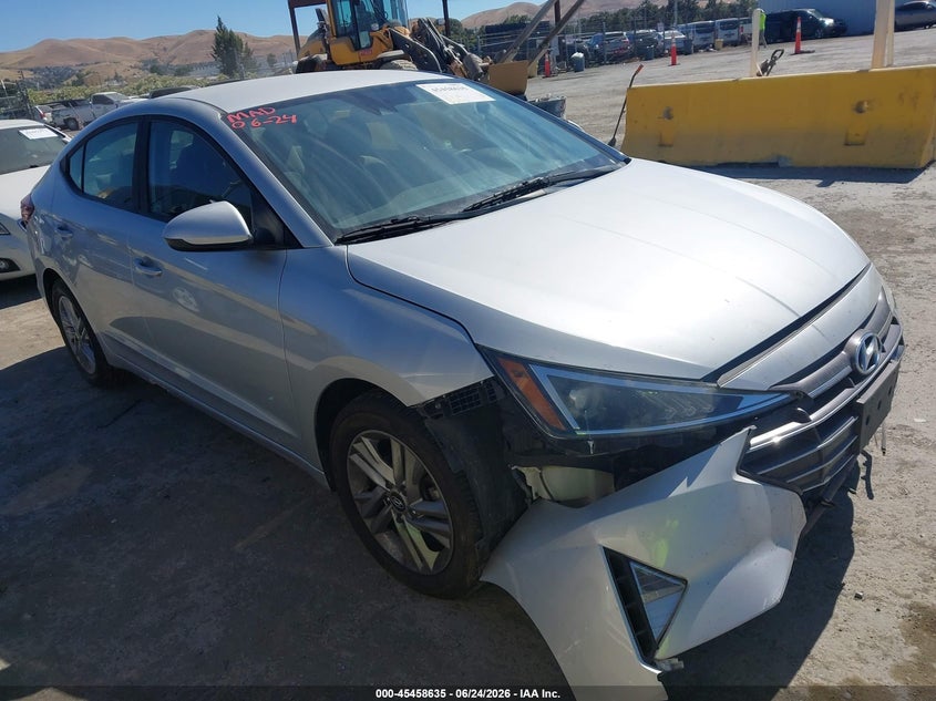 2019 Hyundai Elantra VIN KMHD84LF5KU770817 IAAI salvage auction — RIGHT FRONT, Salvage (Arizona), sold $1,325 on 2026-07-23 (photo 1)